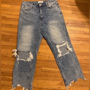 Distressed Vervet Jeans